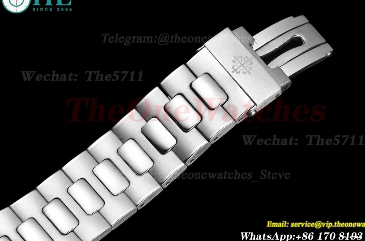 SS MY8215 Nautilus 5711 40mm SS GDF Dial White 0123